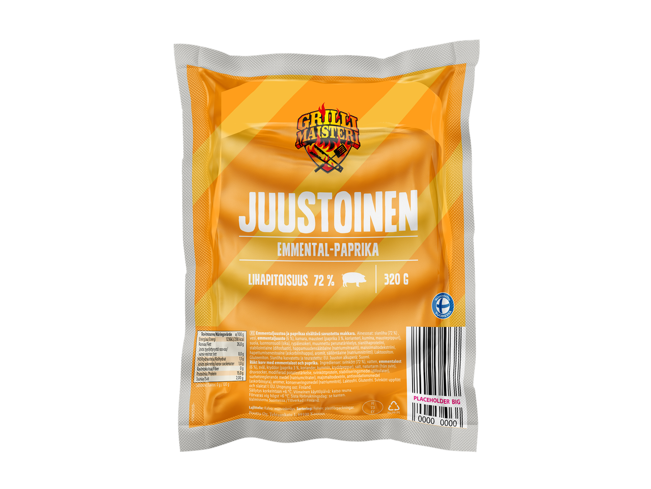 Juustoinen-grillimakkara