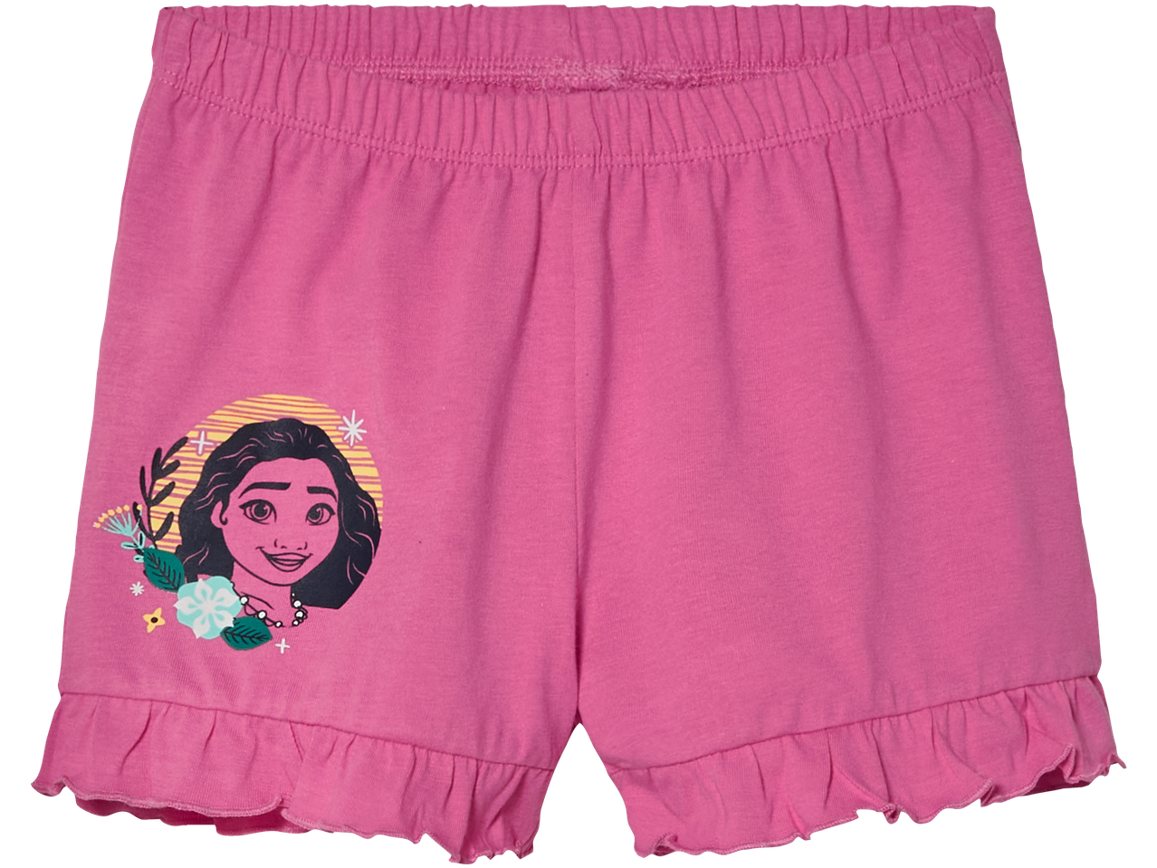 Ροζ σορτσάκι με σχέδιο Moana.