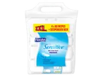 Paquet de lingettes humides pour toilettes, 4 x 80 lingettes, avec boîte distributrice, doux et respectueux de la peau.