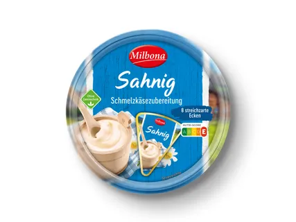 Milbona Schmelzkäsezubereitung