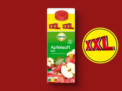 Solevita Apfelsaft klar XXL