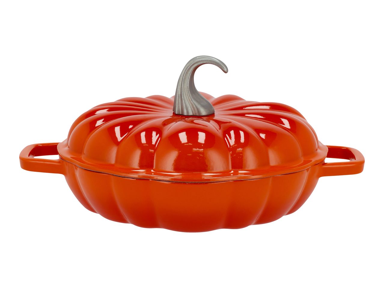 Cast Iron Pumpkin Casserole Dish (3 year warranty)