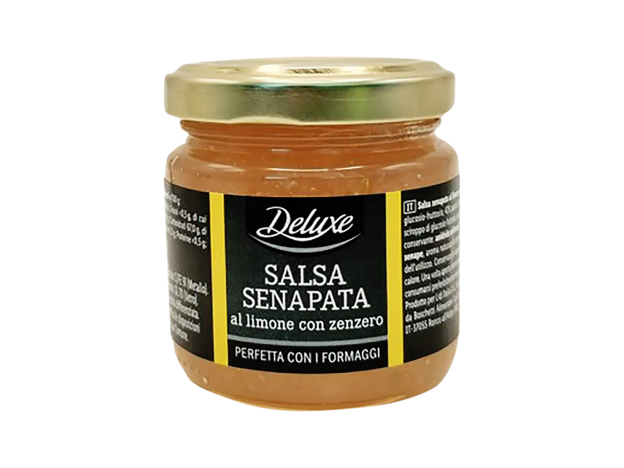 Salsa senapata al limone con zenzero
