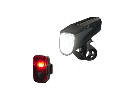 CRIVIT LED-Fahrradleuchten-Set