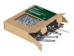 Open cardboard box of chipboard screws, 5.0 x 60mm, 40 pack, with a TX25 bit.