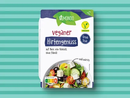 » Lidl-Eigenmarke die für vegane Produkte Vemondo
