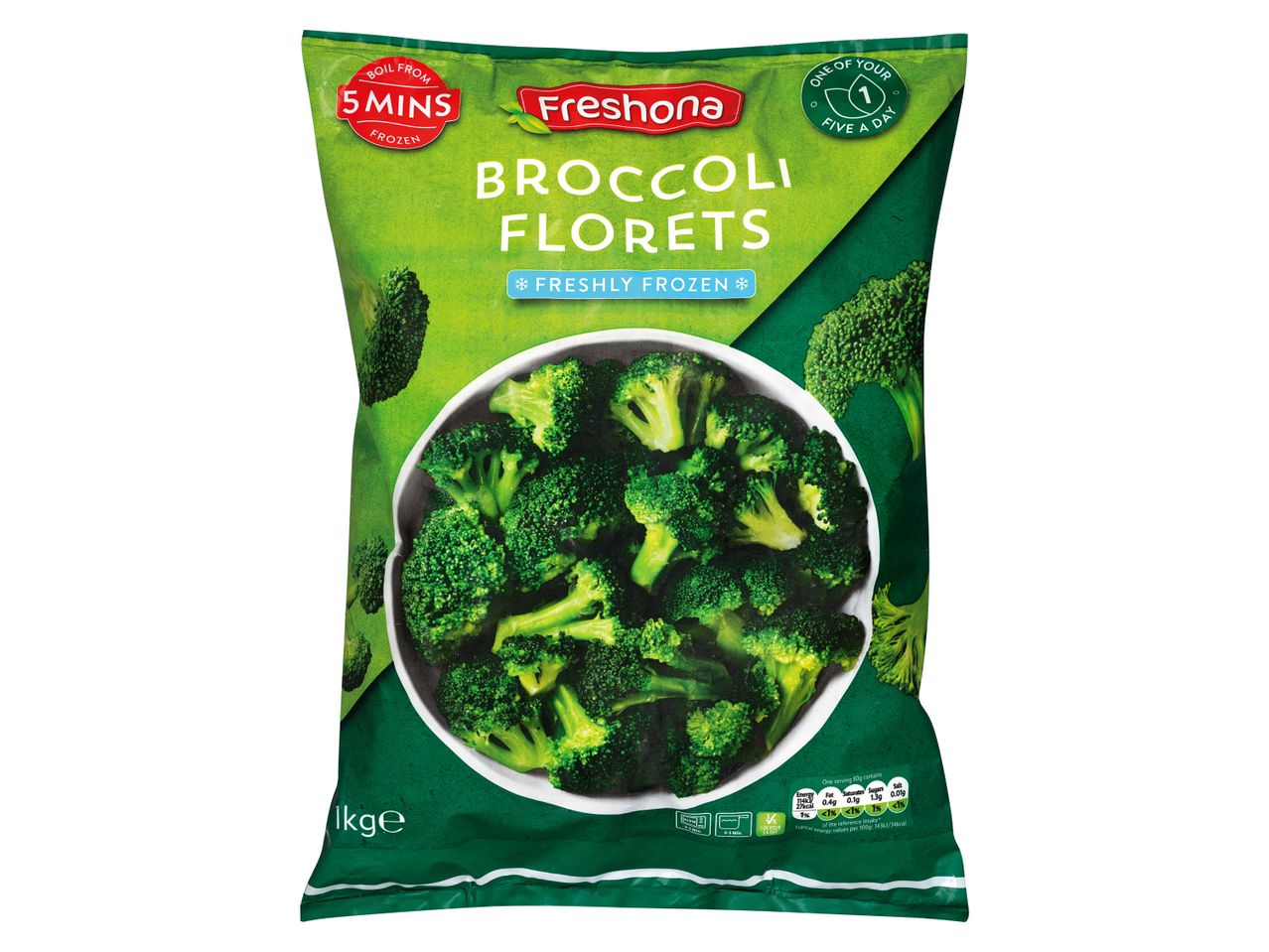 Go to full screen view: Freshona Broccoli Florets - Image 1