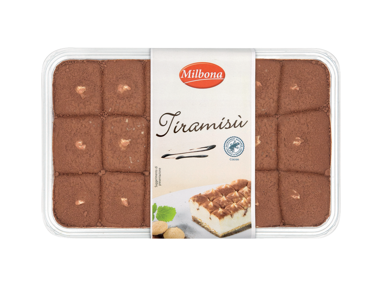 Mühle's Kardinalschnitte hazelnut dessert tray.