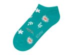 Disney socks with floral print.