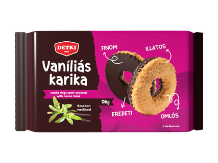 Csokoládéba mártott karika*