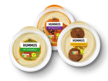 Chef Select Hummus mit Topping