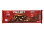 Barra de chocolate Fin Carré Kingsize com amêndoas e caramelo.