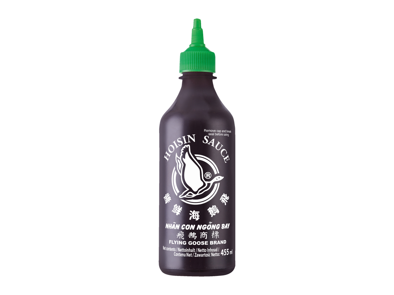 Bouteille de sauce Hoisin de la marque Flying Goose.