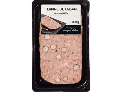 Terrine de faisan aux noisettes