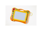 A Paw Patrol Jungle Pups themed orange liquid chalk drawing board with stylus.