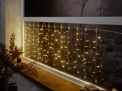 LED-fényfüggöny (Lidl Plus)