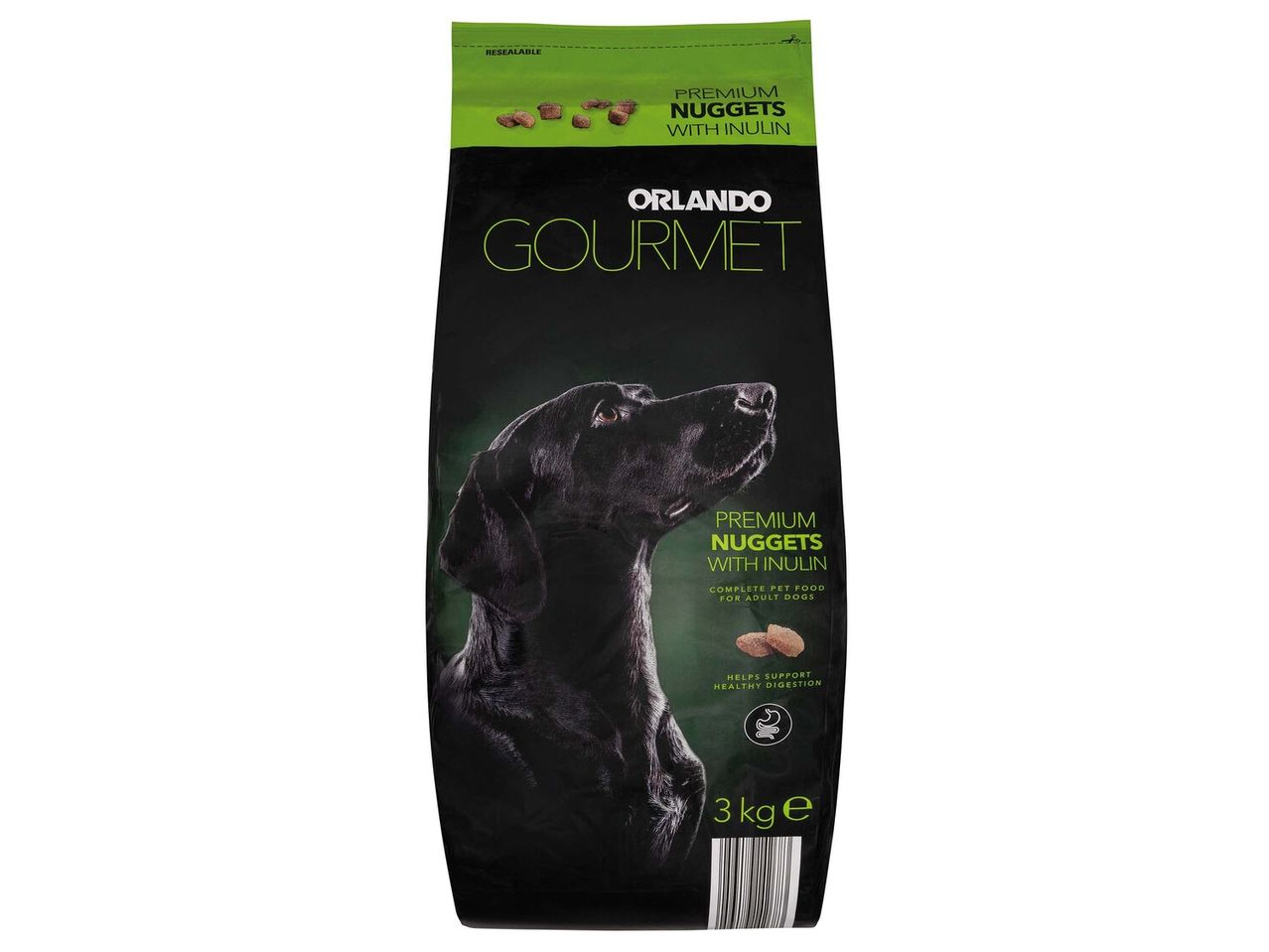 Orlando Gourmet kutyaeledel: prémium inulin tartalmú falatkák felnőtt kutyáknak.
