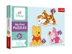 Disney Winnie the Pooh 'My First Puzzles' sæt med Tigger, Peter Plys og Grisling.