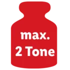 Max. 2 Tone