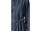 Rochie de damă din denim Esmara cu nasturi, buzunar și curea