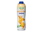 Solevita sinaasappelsiroop met 75% fruit en 5 vitaminen.