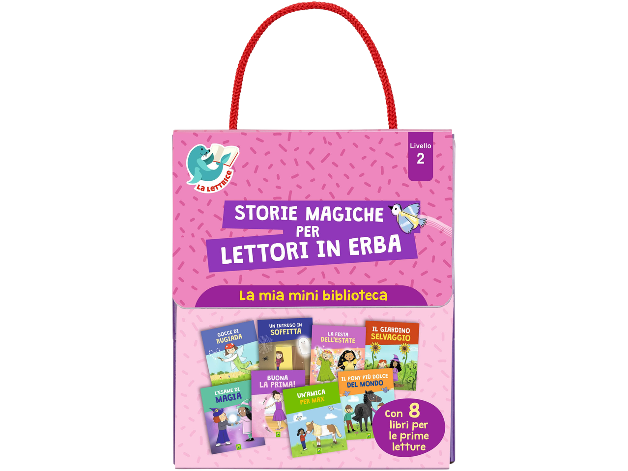 Libro per bambini “Prime letture”, 8 pezzi