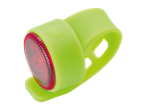 Lumină spate verde pentru bicicletă.