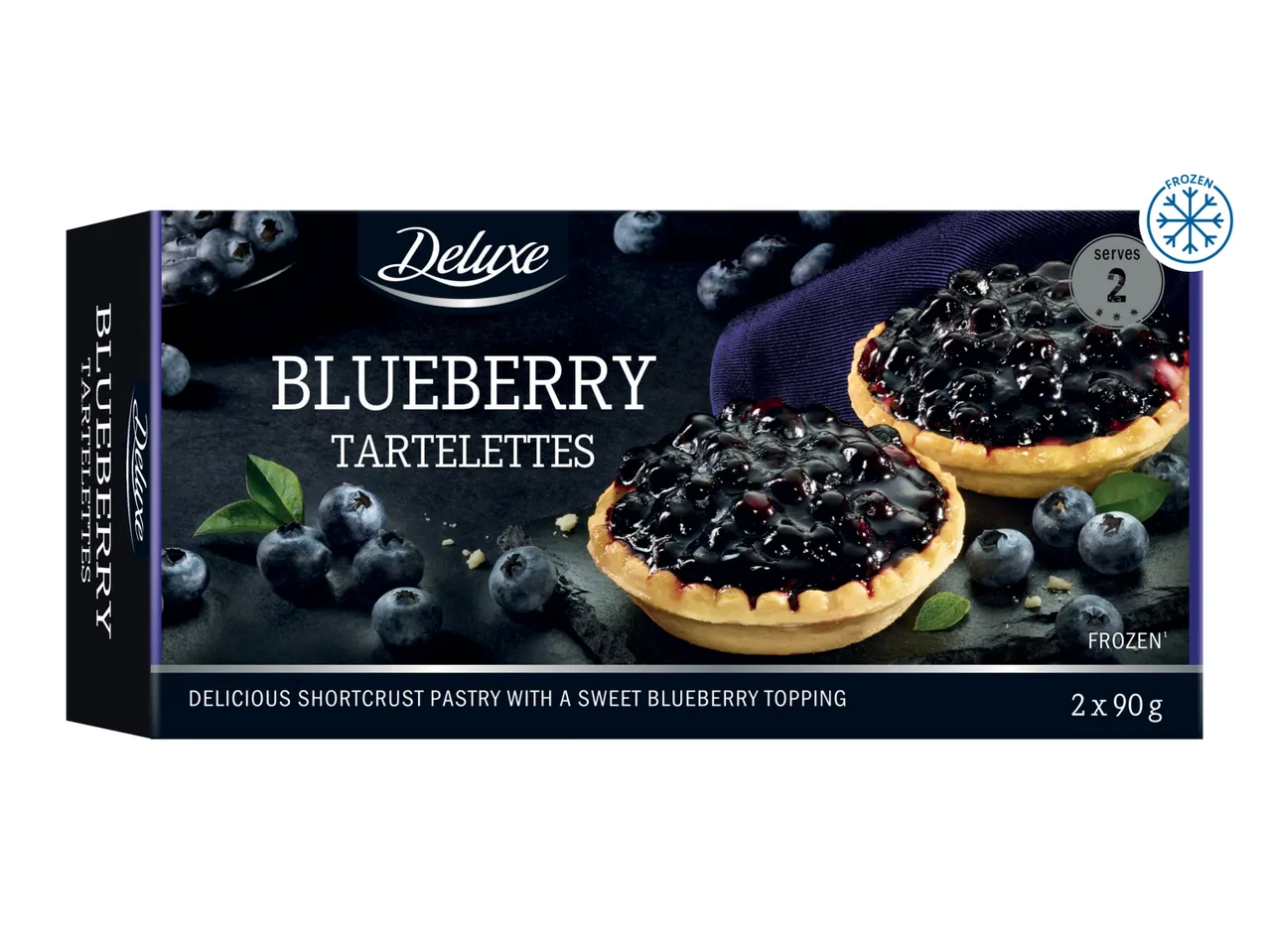 Go to full screen view: Deluxe Blueberry Tartelettes - Image 1