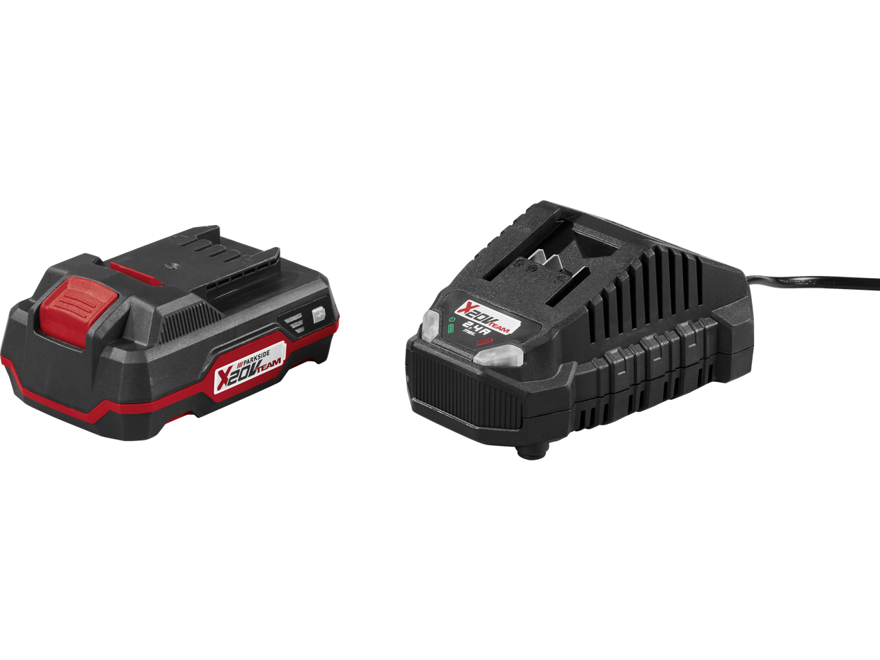 PARKSIDE X 20 V Team baterija i punjač 2,4 A