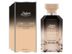 Luminique Deluxe moteriški kvepalai, 100 ml, dėžutėje ir stikliniame buteliuke.