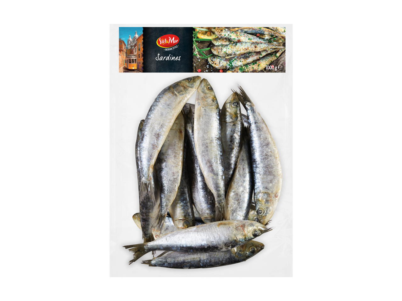 Sol&Mar sardines, 1 kg.