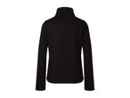 Black mock neck long sleeve shirt.