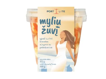 Surimio krevetės sūryme