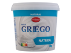 Iogurte grego Milbona, natural, 1 kg.