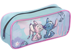 Een lichtblauw etui met Stitch en Angel van Lilo en Stitch.