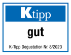 K-Tipp Degustation Nr. 8/2023, Bewertung: gut