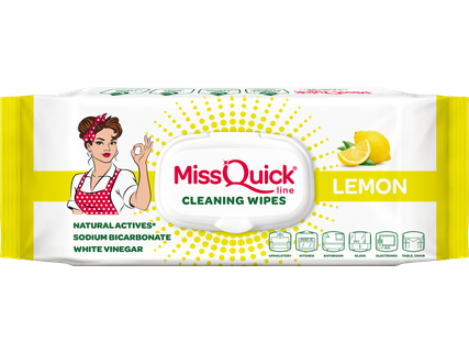 MISS QUICK Универсални почистващи влажни кърпи