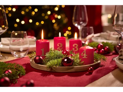 Adventi gyertyakészlet