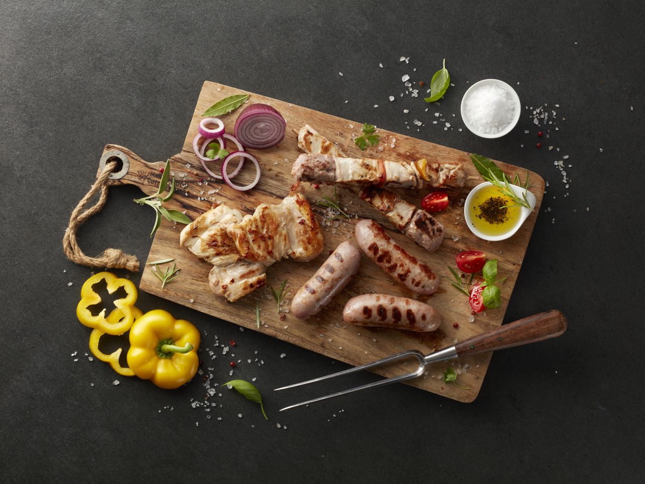 Mixed Grill Pork and Chicken