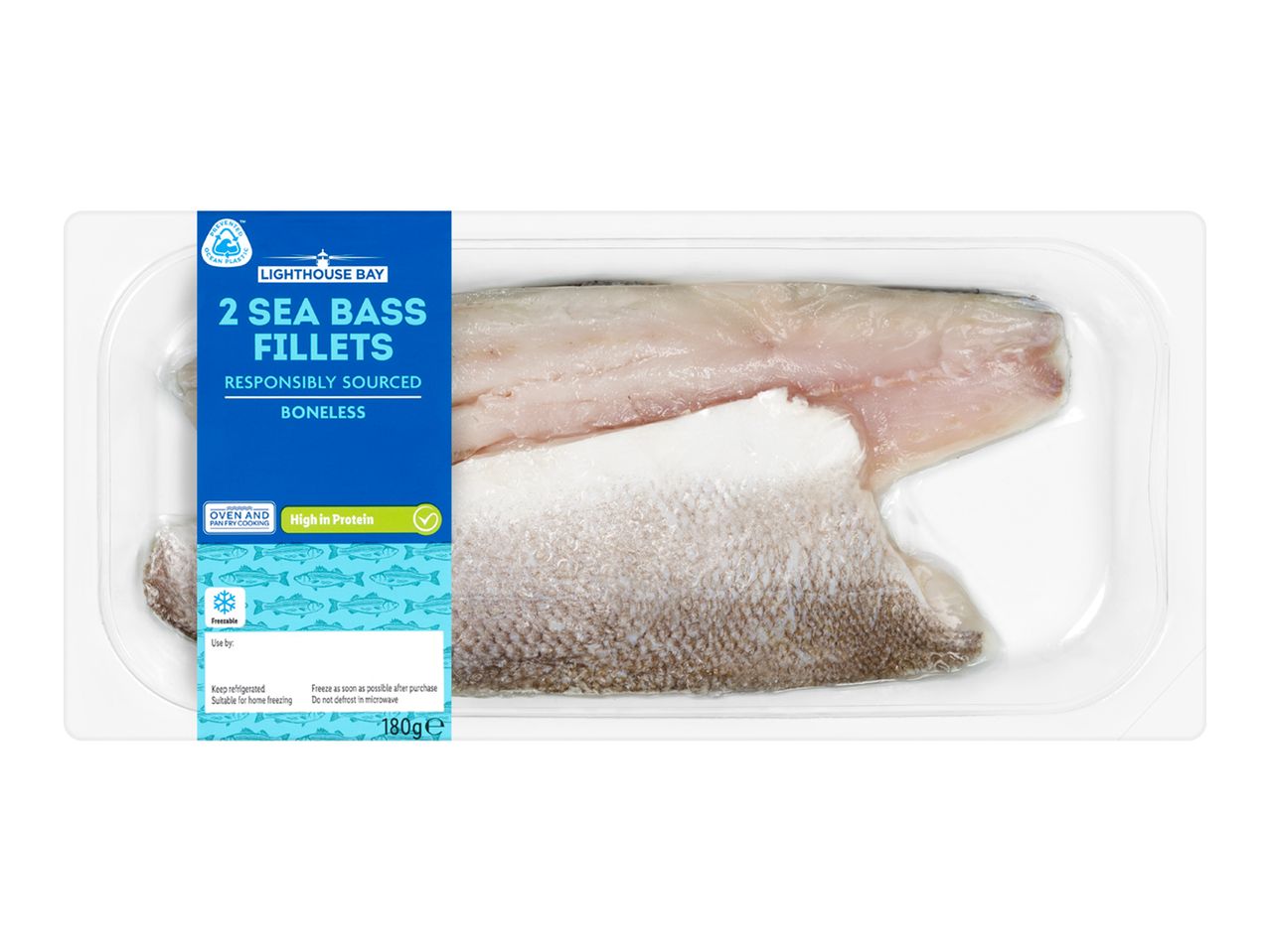 Lighthouse Bay 2 Sea Bass Fillets