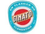 Етикет на джин Ginato Classico с вкус на клементин и небиоло.