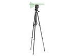 Livella laser PARKSIDE PERFORMANCE® su treppiede, proietta linee verdi.