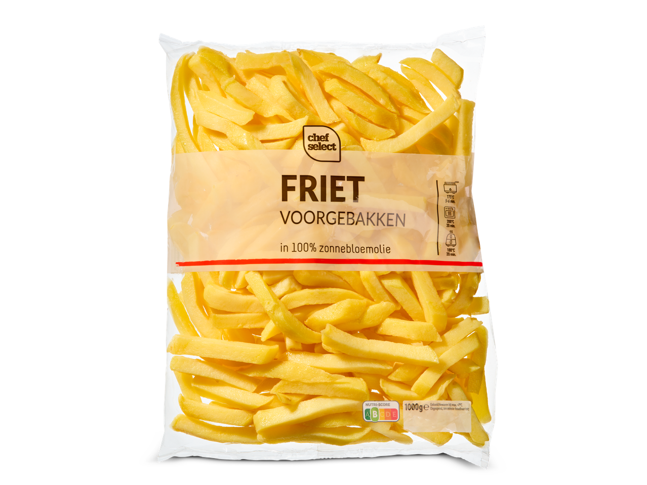 Chef Select voor gebakken frites in zak.