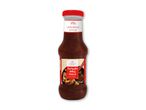 Japansk-inspireret teriyaki BBQ-sauce med honning i en 250 ml flaske.