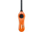 Orange BIC lighter.