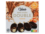 Embalagem de palitos de gelado Gelatelli Mini Sticks Double Caramel.