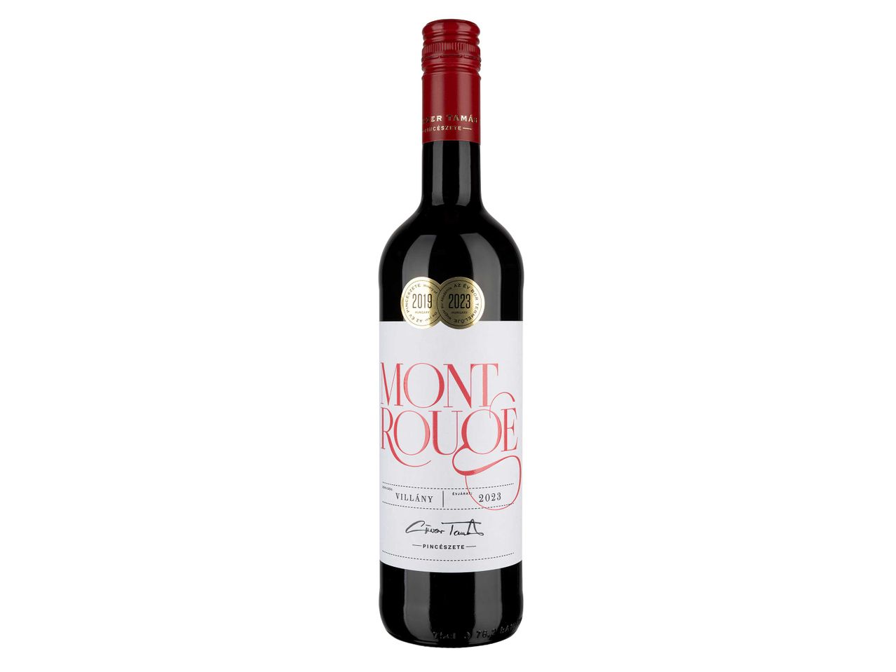 Egy üveg Pintoresque bor.