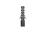 Uma bucha cinza única com dimensões de 10x50 mm.