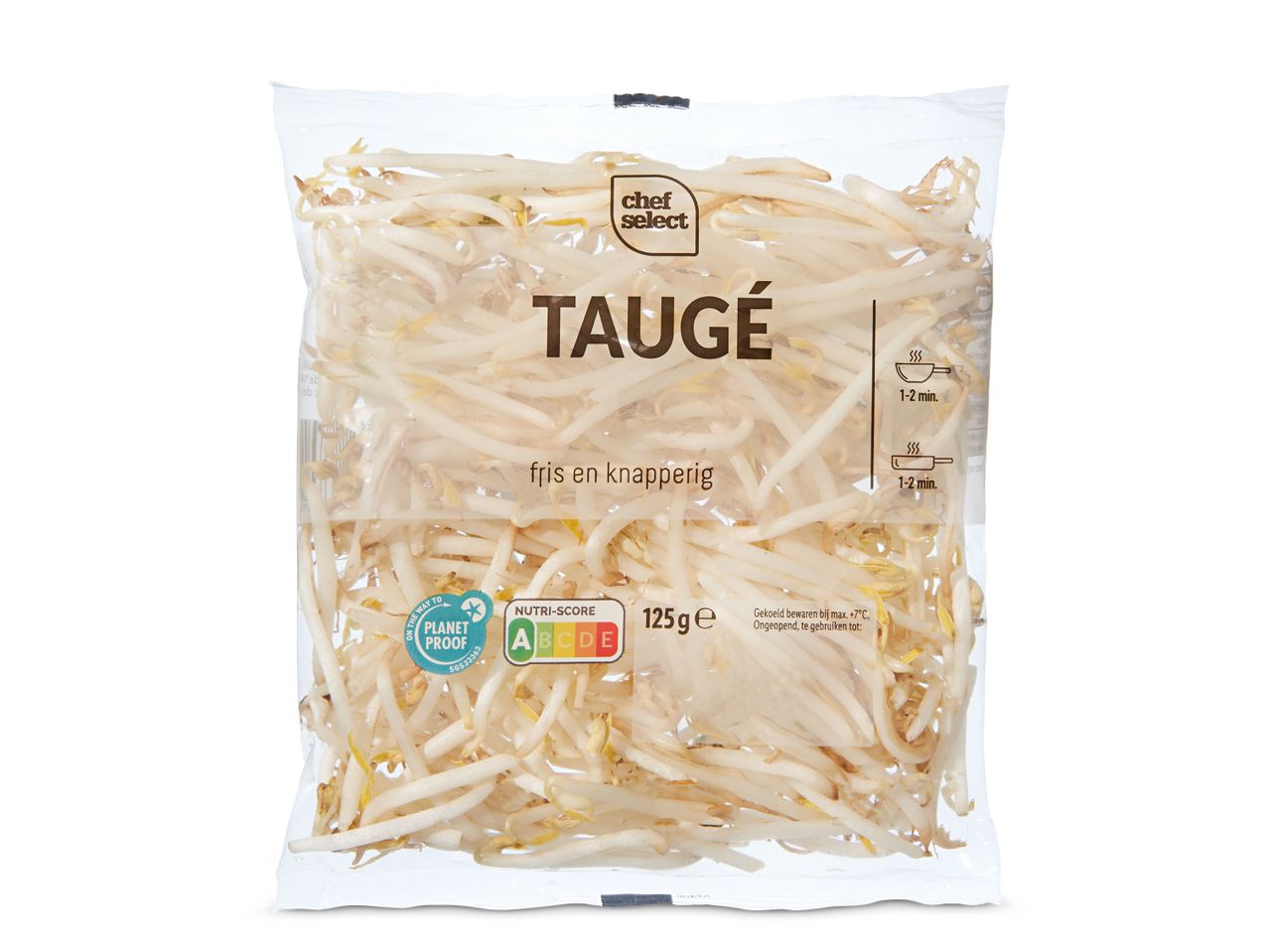 Zakje taugé Chef Select: klaar om te koken.
