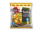 Culinea Paella: Frossen risret med Alaska pollock, grillet kylling, muslinger og rejer.